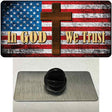 God We Trust Novelty Metal Hat Pin