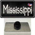 Mississippi Flag Script Novelty Metal Hat Pin