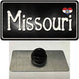 Missouri Flag Script Novelty Metal Hat Pin