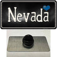 Nevada Flag Script Novelty Metal Hat Pin