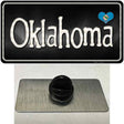 Oklahoma Flag Script Novelty Metal Hat Pin