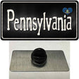 Pennsylvania Flag Script Novelty Metal Hat Pin