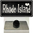 Rhode Island Flag Script Novelty Metal Hat Pin