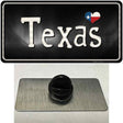 Texas Flag Script Novelty Metal Hat Pin