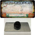 Georgia Peach Rusty Blank Novelty Metal Hat Pin