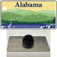 Alabama Scenic Blank Novelty Metal Hat Pin