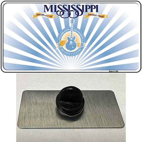 Mississippi Creative Culture Blank Novelty Metal Hat Pin