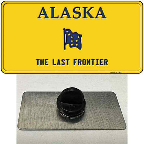 Alaska Frontier Blank Novelty Metal Hat Pin