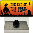 End Of Trail Scenic Novelty Metal Hat Pin