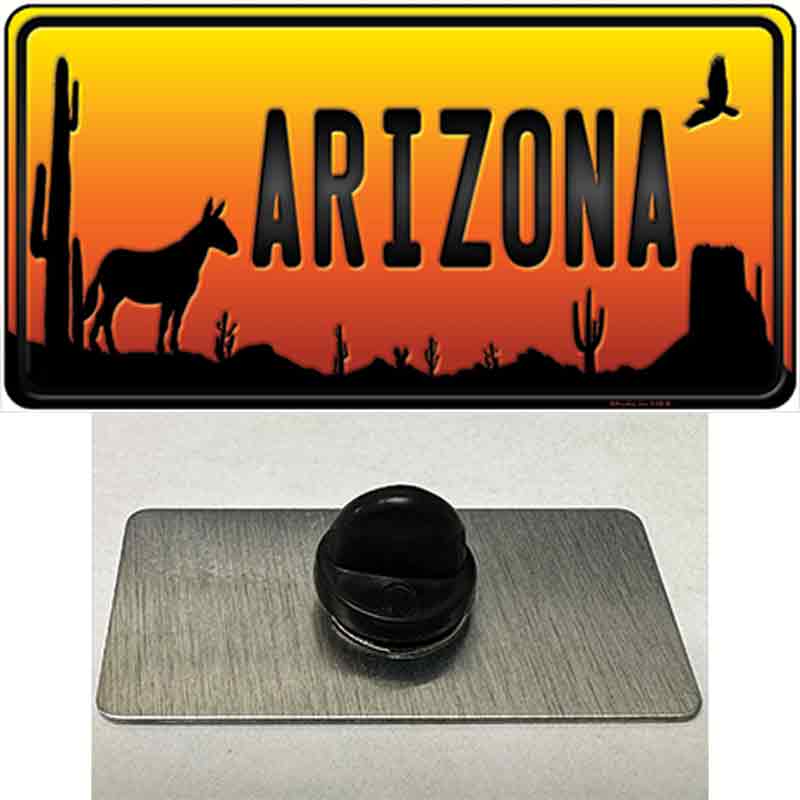 Donkey Arizona Scenic Novelty Metal Hat Pin