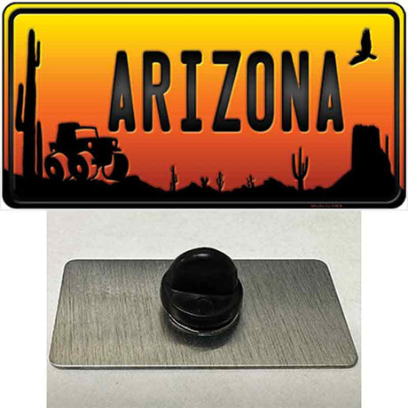 Jeep Arizona Scenic Novelty Metal Hat Pin