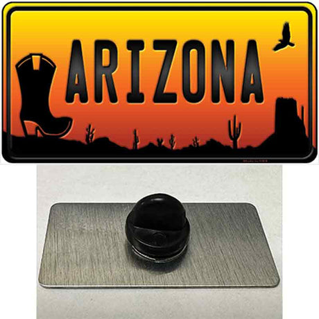 Boot Arizona Scenic Novelty Metal Hat Pin