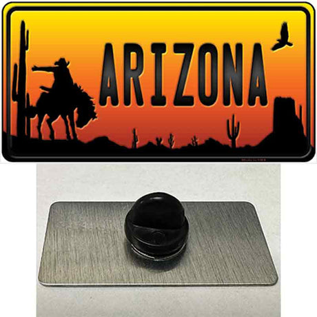 Rodeo Arizona Scenic Novelty Metal Hat Pin