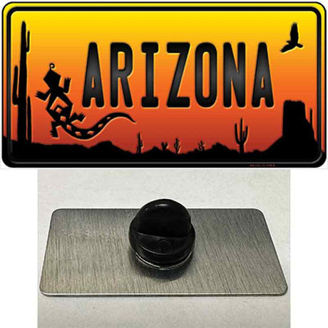 Lizard Arizona Scenic Novelty Metal Hat Pin