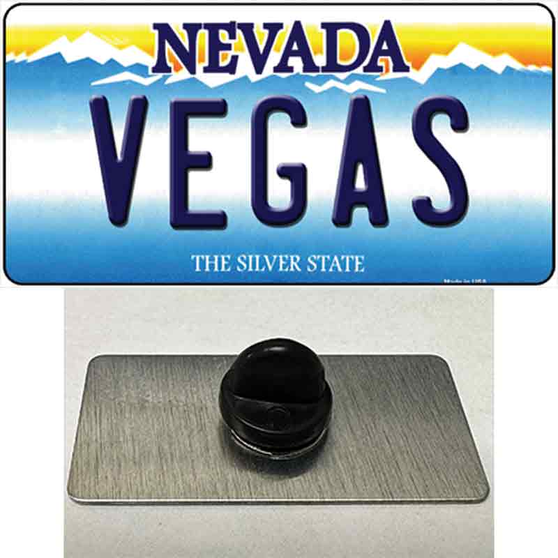 Vegas Nevada Novelty Metal Hat Pin