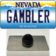 Gambler Nevada Novelty Metal Hat Pin