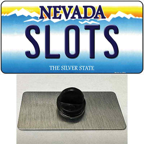 Slots Nevada Novelty Metal Hat Pin