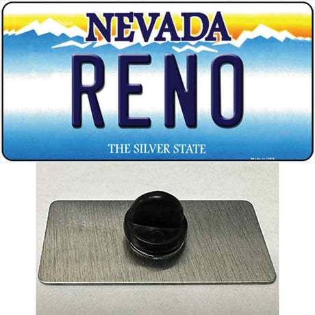 Reno Nevada Novelty Metal Hat Pin