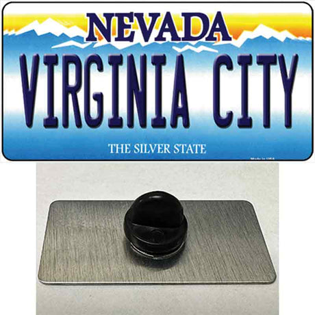 Virginia City Nevada Novelty Metal Hat Pin