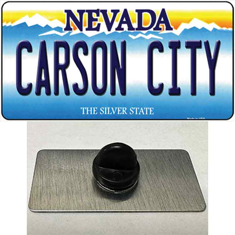 Carson City Nevada Novelty Metal Hat Pin