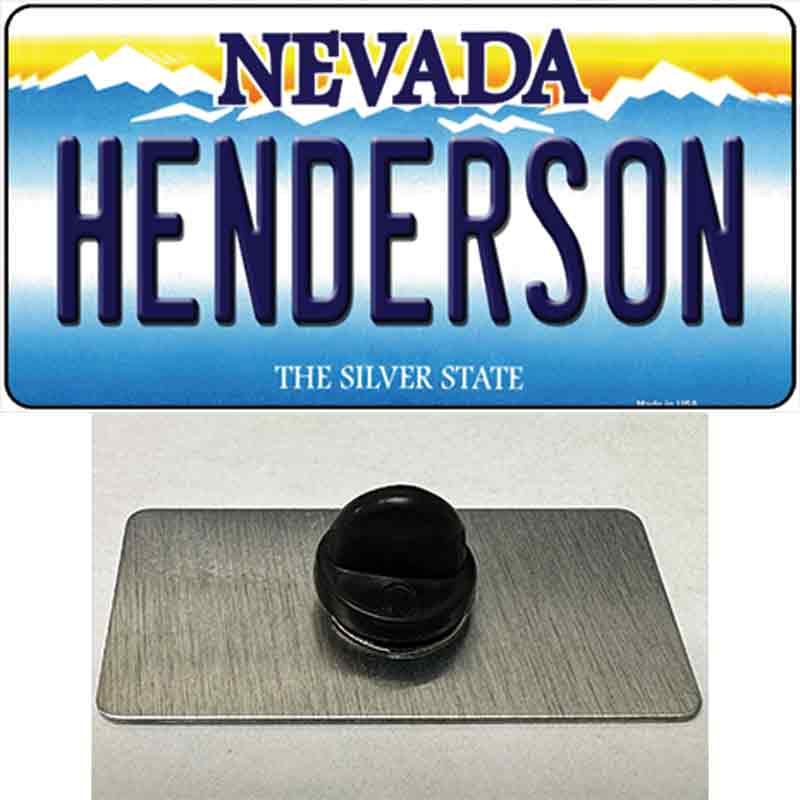 Henderson Nevada Novelty Metal Hat Pin