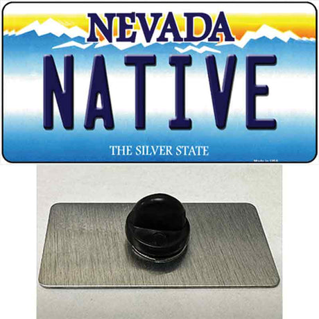 Native Nevada Novelty Metal Hat Pin