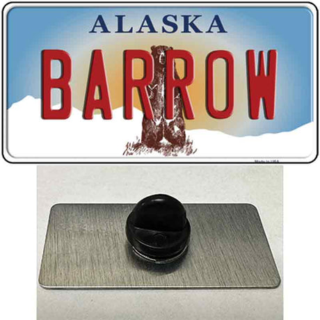 Barrow Alaska State Novelty Metal Hat Pin