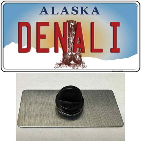 Denali Alaska State Novelty Metal Hat Pin