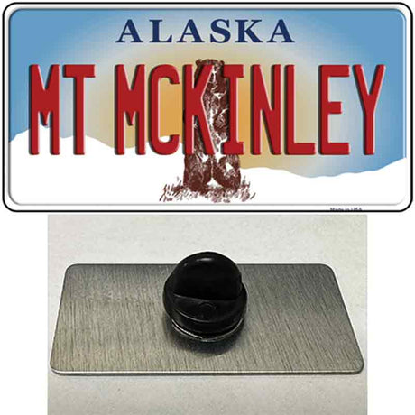 Mt McKinley Alaska State Novelty Metal Hat Pin