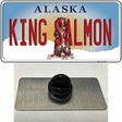 King Salmon Alaska State Novelty Metal Hat Pin