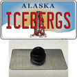 Icebergs Alaska State Novelty Metal Hat Pin