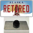 Retired Alaska State Novelty Metal Hat Pin