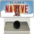 Native Alaska State Novelty Metal Hat Pin