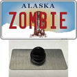 Zombie Alaska State Novelty Metal Hat Pin