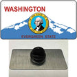 Washington With Seal Novelty Metal Hat Pin