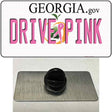 Drive Pink Georgia Novelty Metal Hat Pin