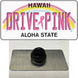 Drive Pink Hawaii Novelty Metal Hat Pin