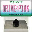 Drive Pink Missouri Novelty Metal Hat Pin