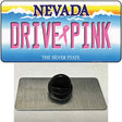 Drive Pink Nevada Novelty Metal Hat Pin