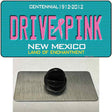 Drive Pink New Mexico Novelty Metal Hat Pin