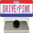 Drive Pink Ohio Novelty Metal Hat Pin