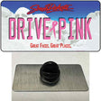 Drive Pink South Dakota Novelty Metal Hat Pin