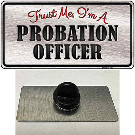 Probation Officer Novelty Metal Hat Pin