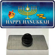 Happy Hanukkah Novelty Metal Hat Pin