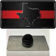 Texas Thin Red Line Novelty Metal Hat Pin