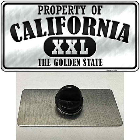 Property Of California Novelty Metal Hat Pin