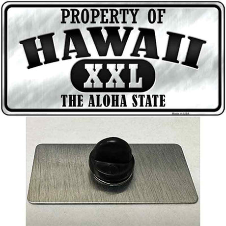 Property Of Hawaii Novelty Metal Hat Pin