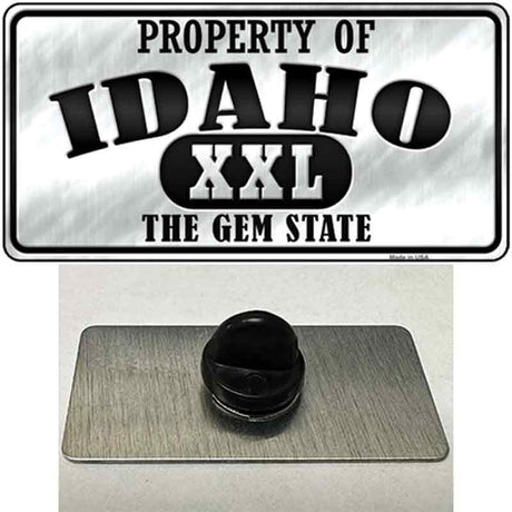 Property Of Idaho Novelty Metal Hat Pin