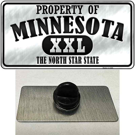 Property Of Minnesota Novelty Metal Hat Pin