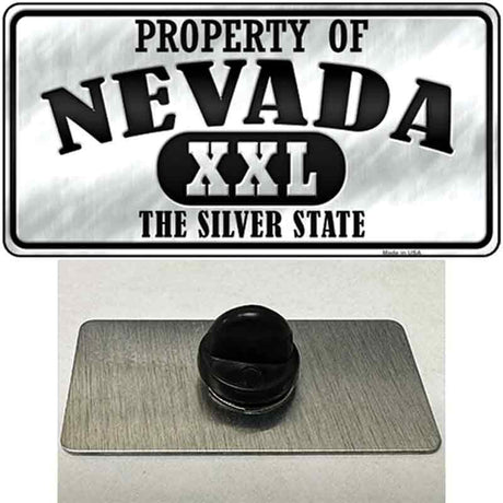 Property Of Nevada Novelty Metal Hat Pin